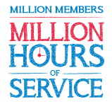 Million Members, Million Hours of Service